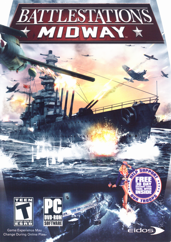 Battlestations: Midway box art for Xbox 360